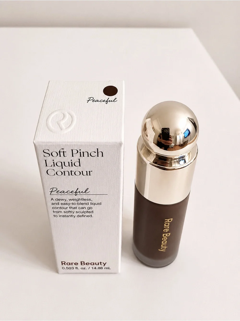 Rare Beauty Soft Pinch Liquid Contour - Peaceful Deep Brown